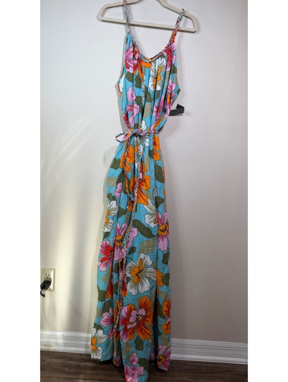 NWT Lane Bryant Floral Print Maxi jumpsuit 26/28